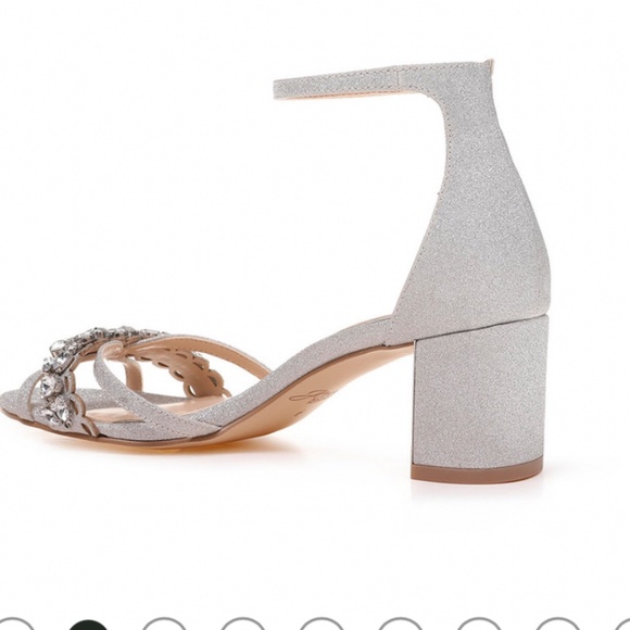 Badgkey Mischka Jewel Giona evening shoe. Worn twice - Picture 2 of 9